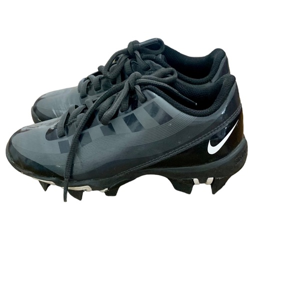 Nike Boys Vapor Edge Shark Black Football Cleats Size 13C - Picture 5 of 7